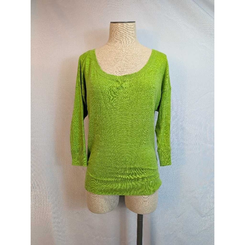 American Eagle Outfitters Women's Green 3/4 Sleeve Sweater Top Size S/P
